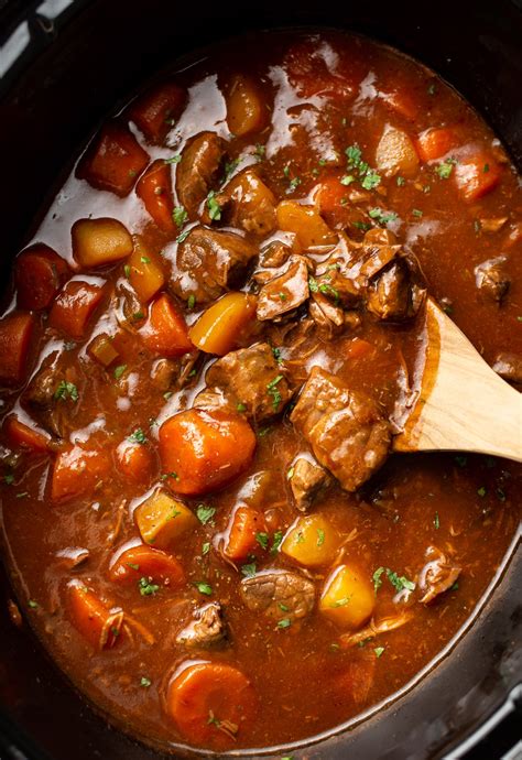 Beef Stew Recipe Crock Pot Red Wine | Dandk Organizer