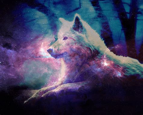 Black Wolf Galaxy Wallpapers - Wallpaper Cave