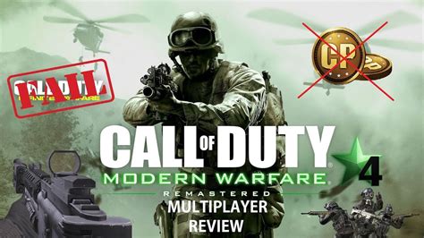 Call of Duty: Modern Warfare Remastered Multiplayer Review - PC - YouTube