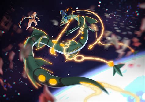 Rayquaza Vs Deoxys Wallpaper I loved rayquaza vs deoxys