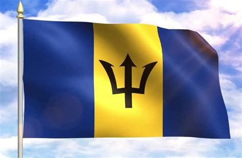 National Flag of Barbados | Barbados Flag History, Meaning and Pictures