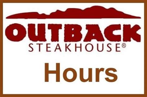 Outback Steakhouse Hours- Today, Opening, Closing and Holiday ️ UPDATED ...