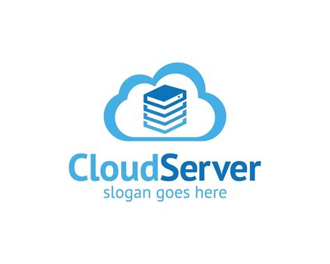 Cloud Server Logo 19018558 Vector Art at Vecteezy