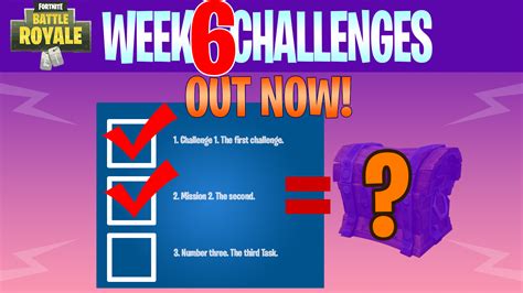 Week 6 challenges Fortnite (Season 6) - Fortnite News, Skins, Settings ...