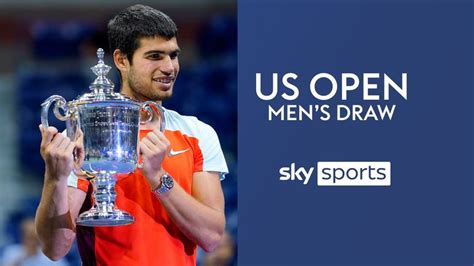 US Open 2023: Men's Draw with Carlos Alcaraz, Novak Djokovic, Andy ...