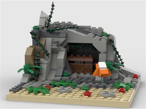 LEGO MOC Underwater Sea Cave by Venenzo | Rebrickable - Build with LEGO