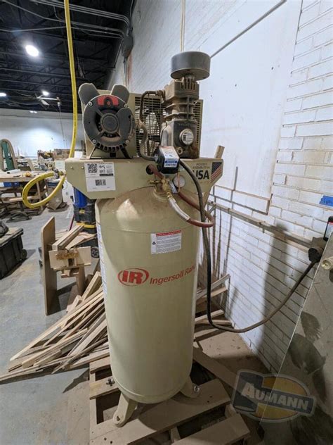 Ingersoll Rand - 5 Hp - 60 Gallon Air Compressor - Aumann Auctions, Inc.