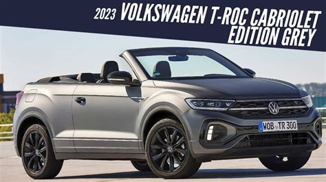 2023 Volkswagen T-Roc Cabriolet Edition Grey | AUTOBICS - YouTube