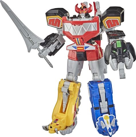 Amazon.com: Power Rangers Mighty Morphin Megazord Megapack Includes 5 ...