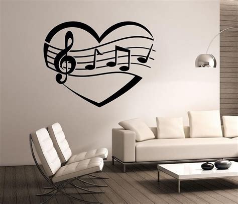 20 The Best Music Notes Wall Art Decals