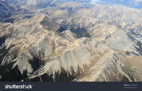 Aerial View Of Mountains ,New Zealand Stock Photo 45982984 : Shutterstock