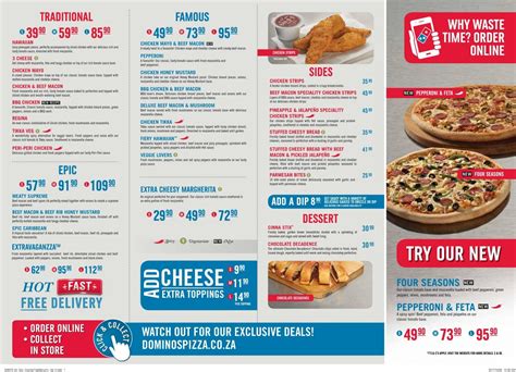 Domino's Pizza Menu Prices & Deals