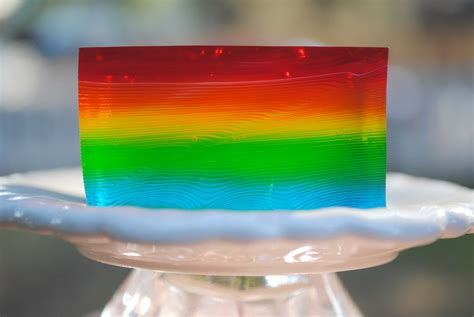 Rainbow Jello Recipe ~ Easy Dessert Recipes