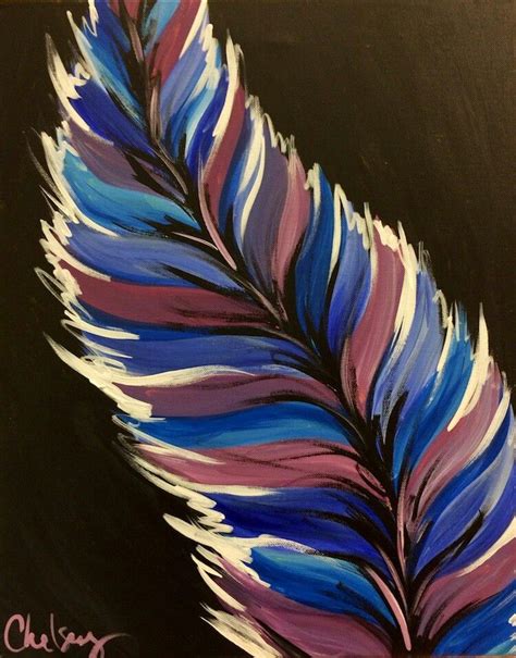 How To Paint Feather