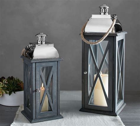 20 Ideas of Outdoor Lanterns at Pottery Barn