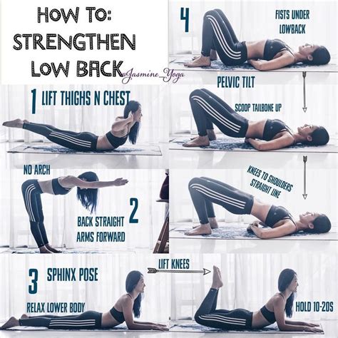 De 25+ bedste idéer inden for Lower back exercises på Pinterest ...