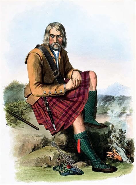 The Clans of the Scottish Highlands and their tartans. | Scottish clan ...