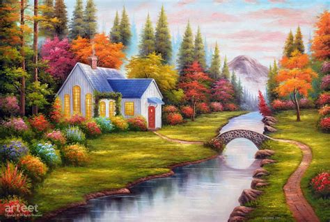 20 Beautiful Landscape Oil Paintings and art works from top Artists