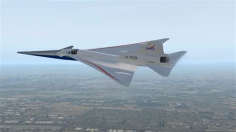 NASA to reveal super quiet X-59 supersonic jet | FOX 51 Gainesville