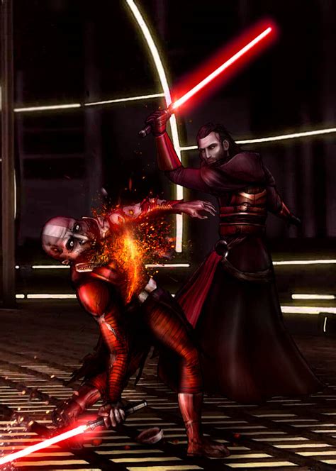 Darth Revan vs Darth Malak (remaster) by AraxussYexyr on DeviantArt