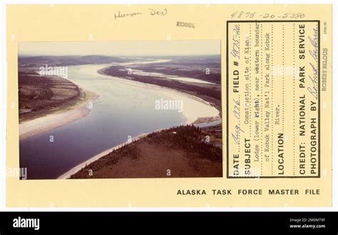 Construction site of Kiana Lodge (lower right), near western boundary ...