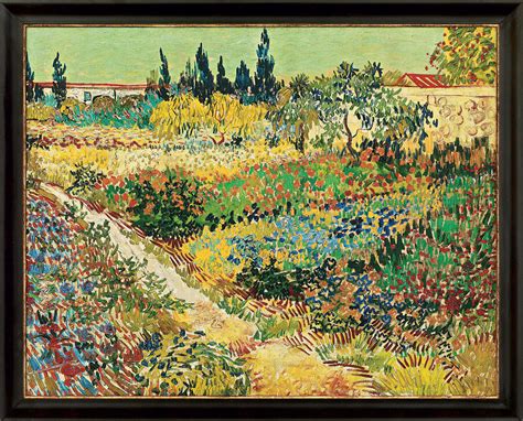 Vincent van Gogh: Painting "Flowering Garden" (1888) - ars mundi