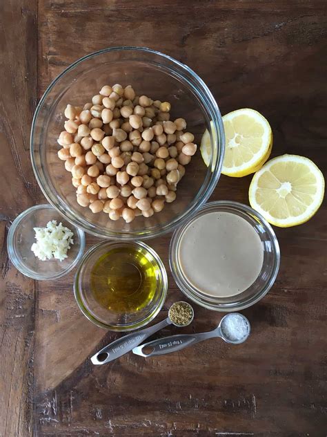 Easy Homemade Hummus - One Happy Dish