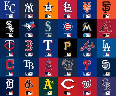 Download MLB Teams Logo Wallpaper | Wallpapers.com | Mlb teams, Mlb ...