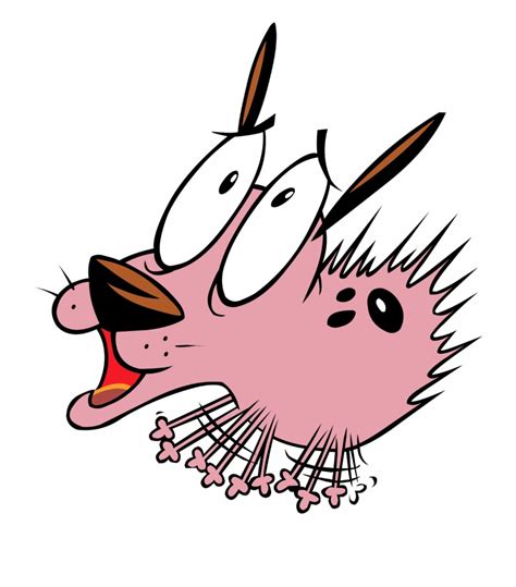 Courage The Cowardly Dog Cartoon Character Courage Courage - Clip Art ...