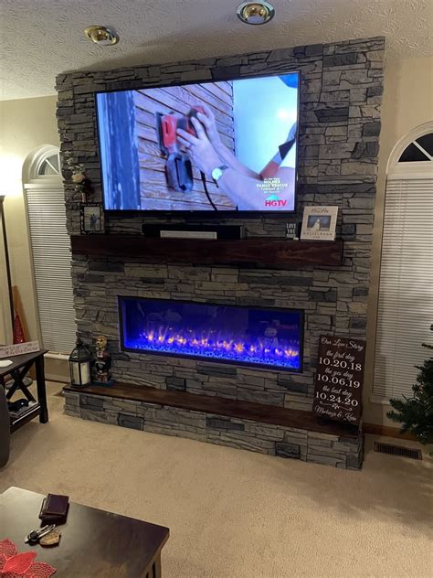 Living Room Ideas With Electric Fireplace And Tv | Baci Living Room