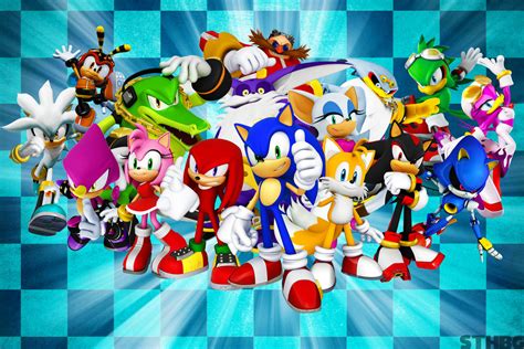 🔥 Download Sonic The Hedgehog And Friends Wallpaper By ...