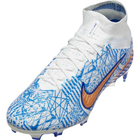 Nike CR7 Zoom Mercurial Vapor 15 Elite FG White Metallic Copper With ...