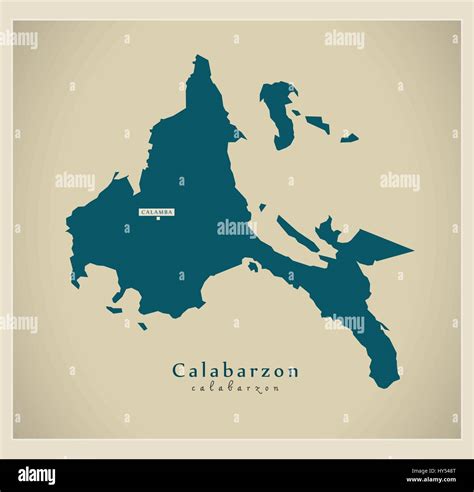 Political Map Of Calabarzon - Elaina Mariellen