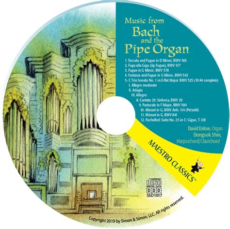 Music from Bach and the Pipe Organ - Maestro Classics