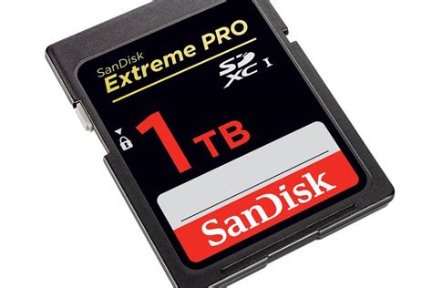 SanDisk eyes data-intensive future with massive 1 TB SD card