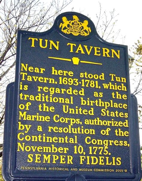 Pennsylvania & Beyond Travel Blog: Tun Tavern Historical Marker in ...