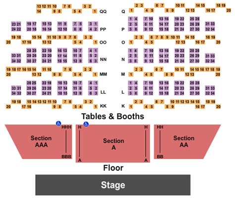 Donny Osmond - Harrah's Showroom At Harrah's Las Vegas Seating Chart ...