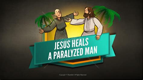 Luke 5 Jesus Heals The Paralytic Kids Bible Stories | Clover Media