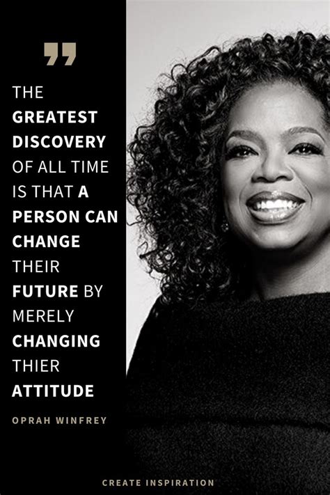 Change Your Attitude | Oprah quotes inspiration, Oprah winfrey quotes ...