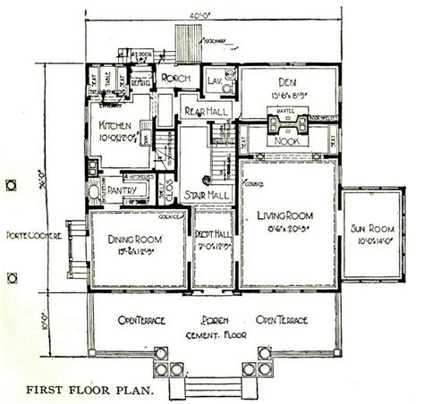 The Notebook House - Floor Plan