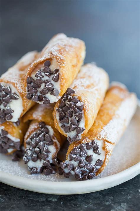 Homemade Cannoli | Brown Eyed Baker