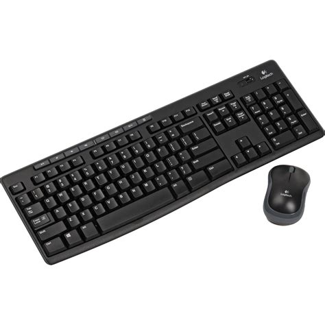 Logitech MK270 Wireless Multimedia Keyboard & Optical Mouse Kit ...