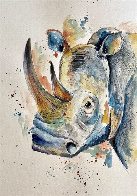 Rhino Painting | ArtBase