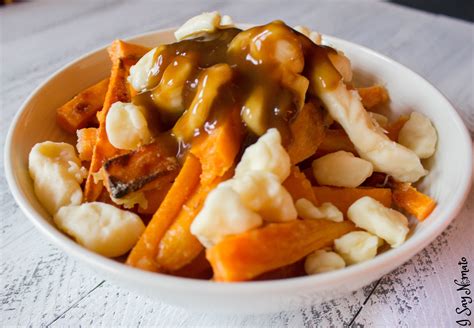 Sweet Potato Poutine | I Say Nomato