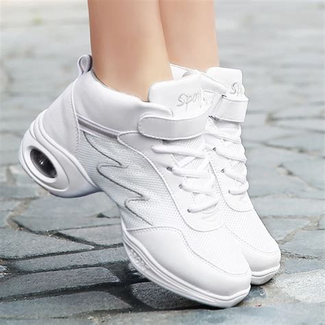 EU34 41 Sports Jazz Dance Sneakers for Women Soft Outsole Breath ...