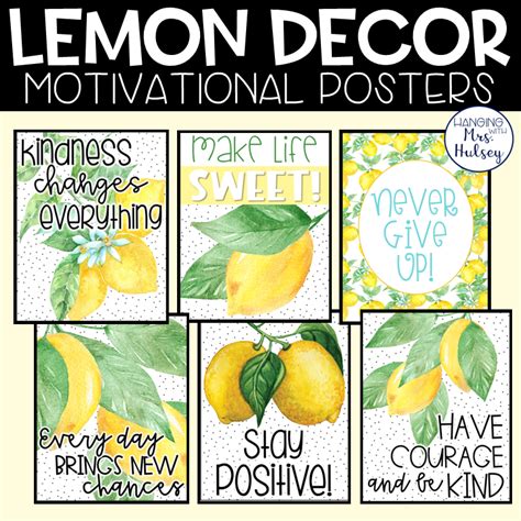 Lemon Motivational Posters – My WordPress