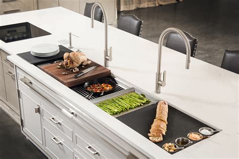 Kitchen Island With Cooktop And Prep Sink – Things In The Kitchen