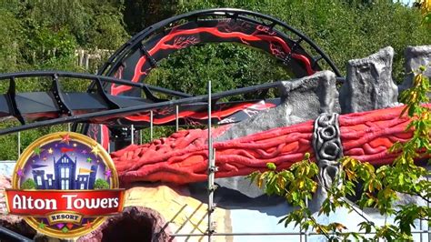 Alton Towers Nemesis Construction Update - 30th August 2023 - YouTube