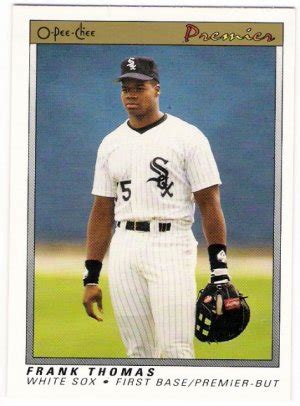 FRANK THOMAS 1991 O-Pee-Chee ROOKIE Card #121 Chicago White Sox FREE ...