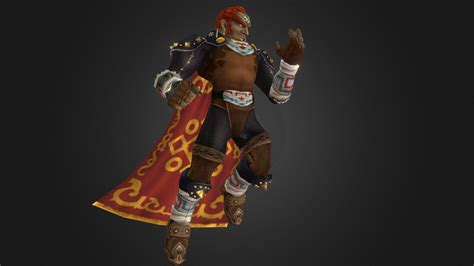 Ocarina of Time Ganondorf - Download Free 3D model by projectmgame ...